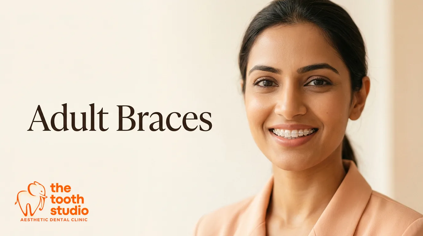 Braces for Adults: Is It Ever Too Late? - The Tooth Studio, Kukatpally Hyderabad