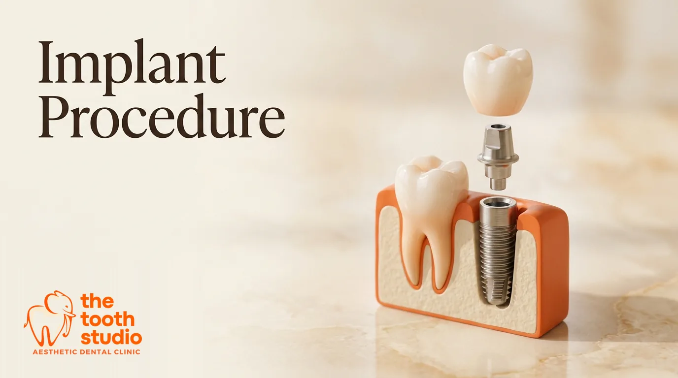 Dental Implant Procedure: Step by Step - The Tooth Studio, Kukatpally Hyderabad