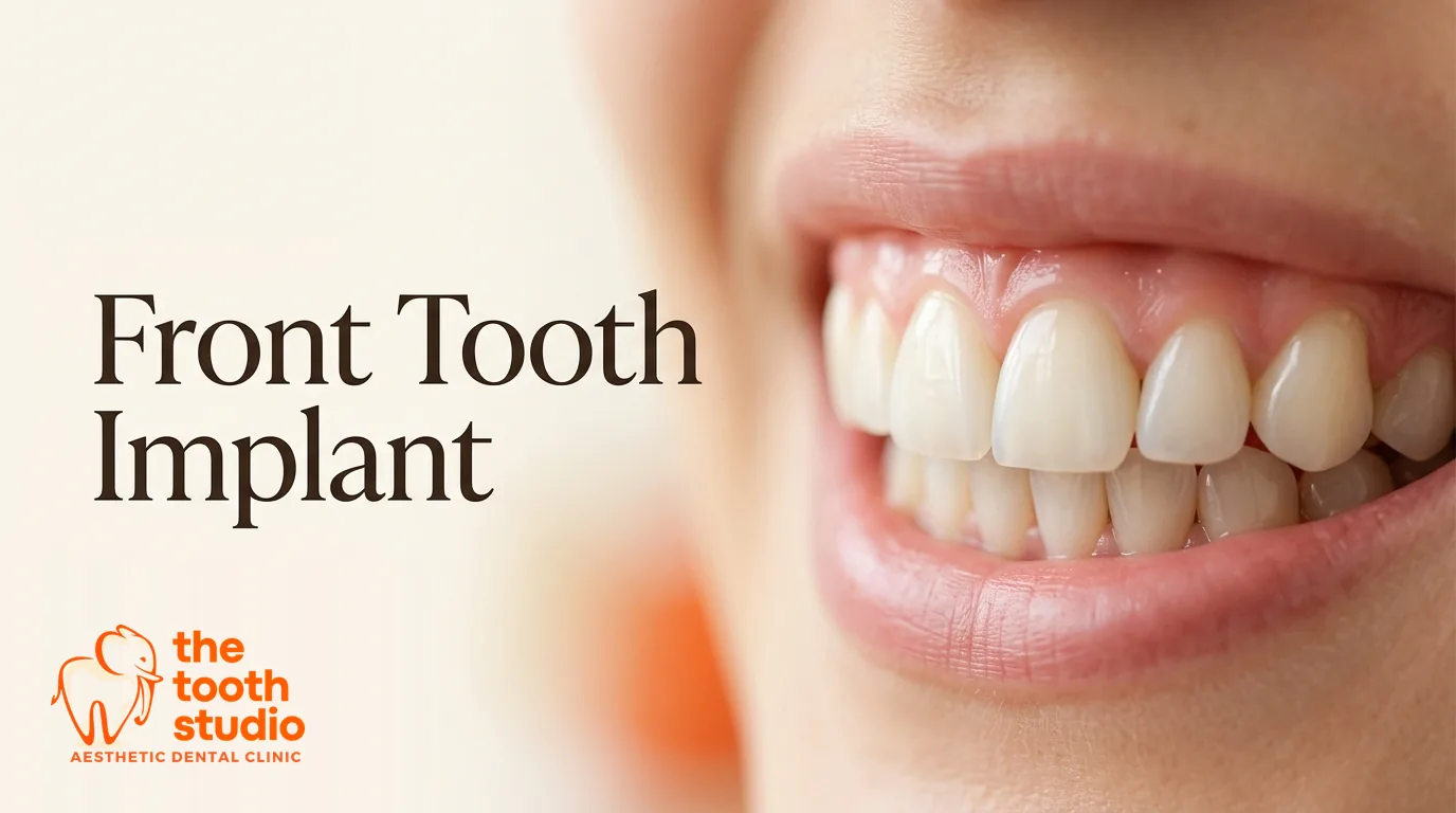 Front Tooth Implant: Achieving a Natural-Looking Result - The Tooth Studio, Kukatpally Hyderabad